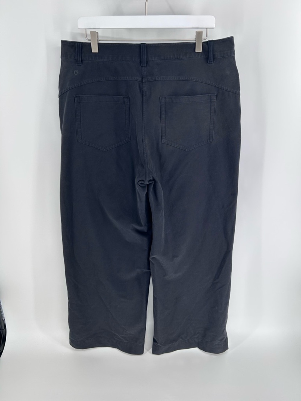 Lululemon City Sleek 5 Pocket Wide Leg High Rise Pants Women’s 33 Black‎ W5ENJS - Picture 2 of 8